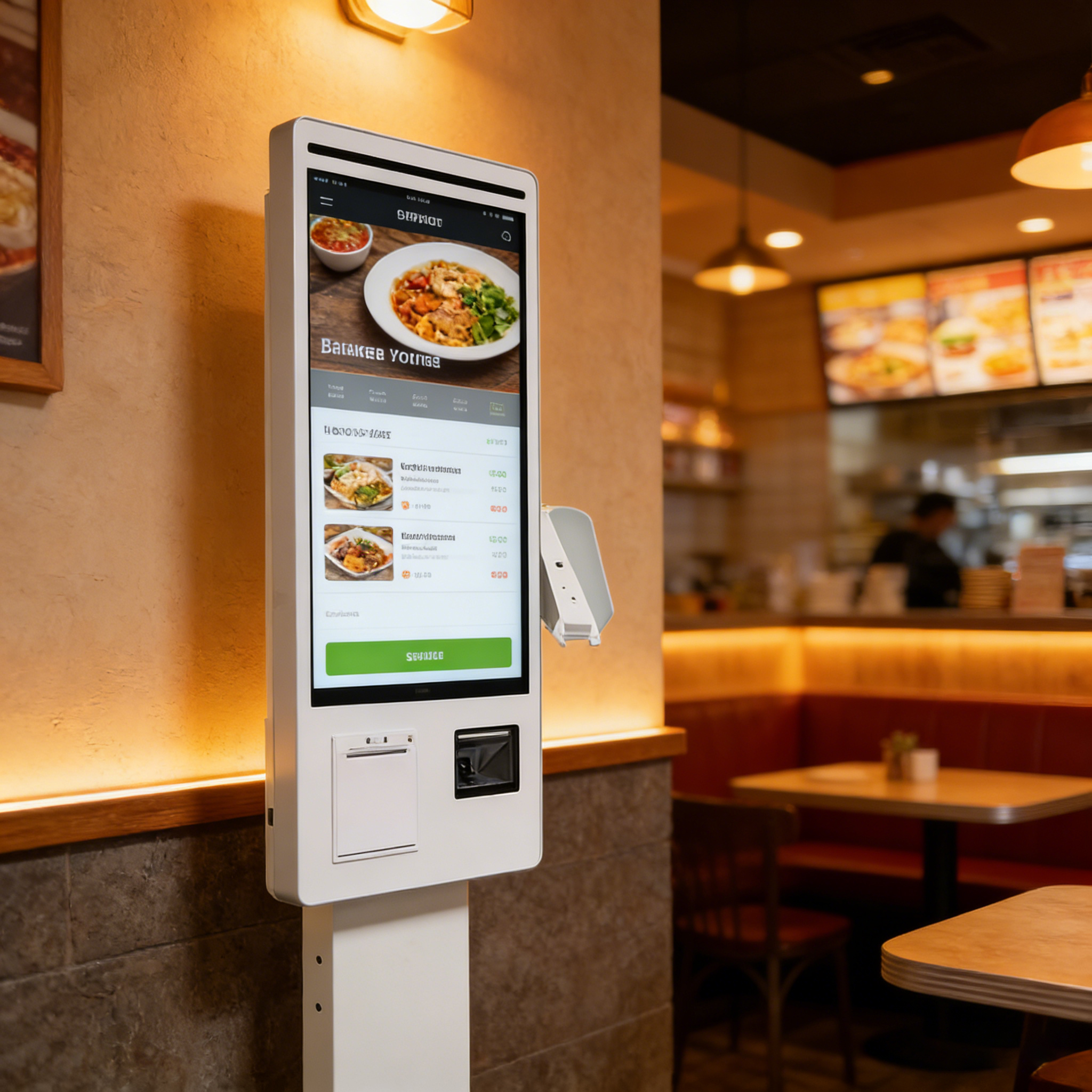 Theke Kompakt 15,6″ – SOT.KIOSK Self-Order Kiosk